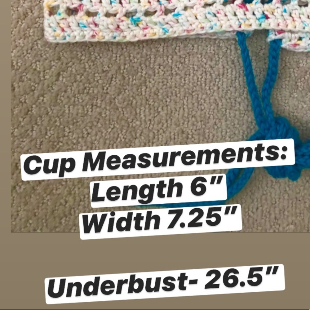 Funfetti Crochet Halter - Picture 3 of 3